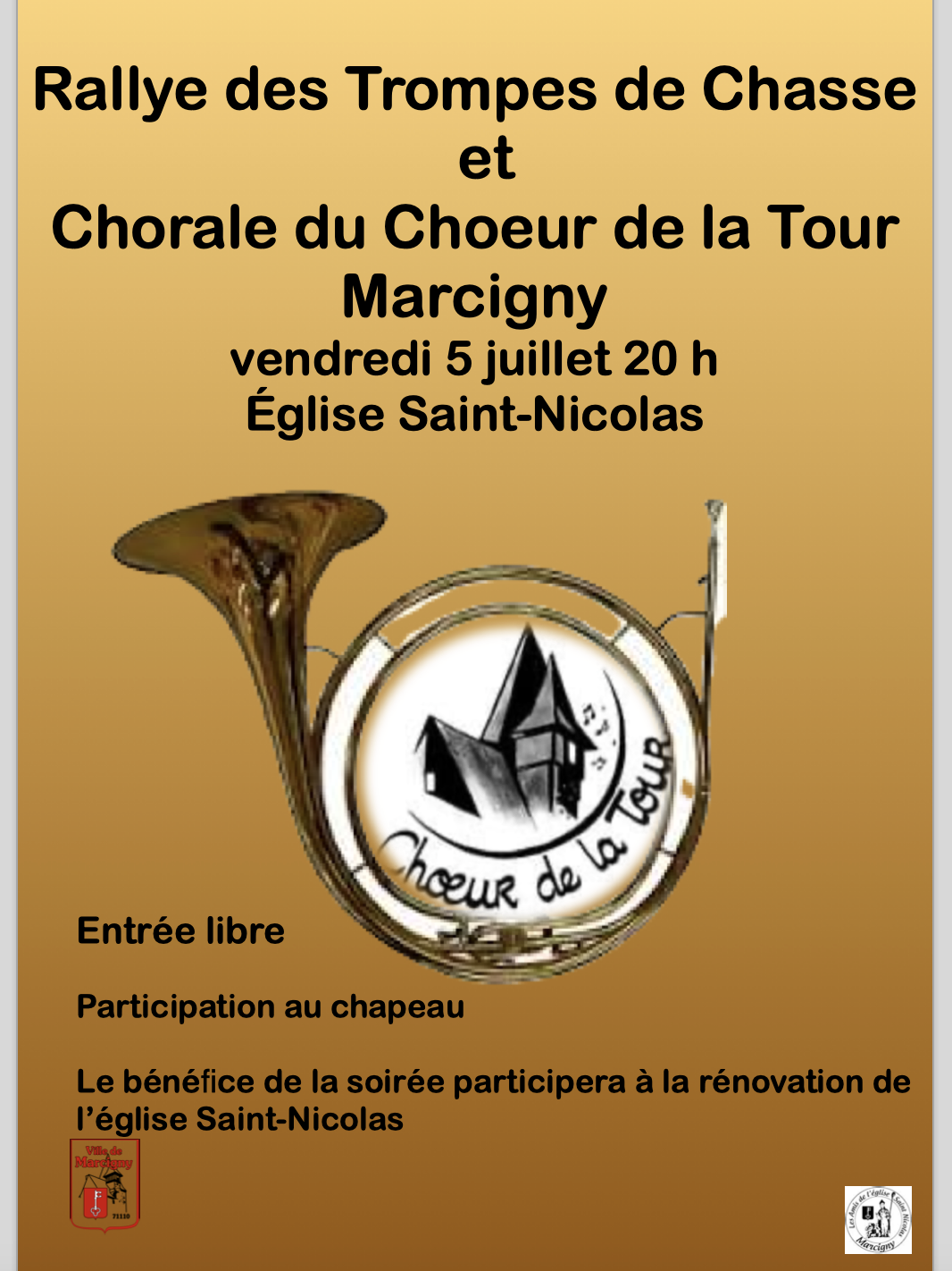 Trompes de chasse Choeur de la Tour